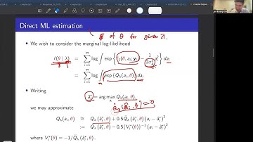 (Advanced topic) tuning parameter estimation
