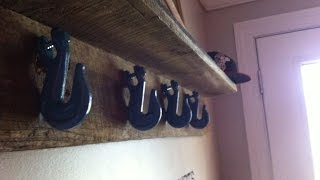 How To Industrial DIY Coat Rack - DIY Tutorial - Guidecentral Guidecentral is a fun and visual way to discover DIY ideas learn new skills, meet amazing people who share your passions and