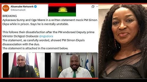 How Apkarawa And Oge Nkere M0cked PM Simon Ekpa  2025