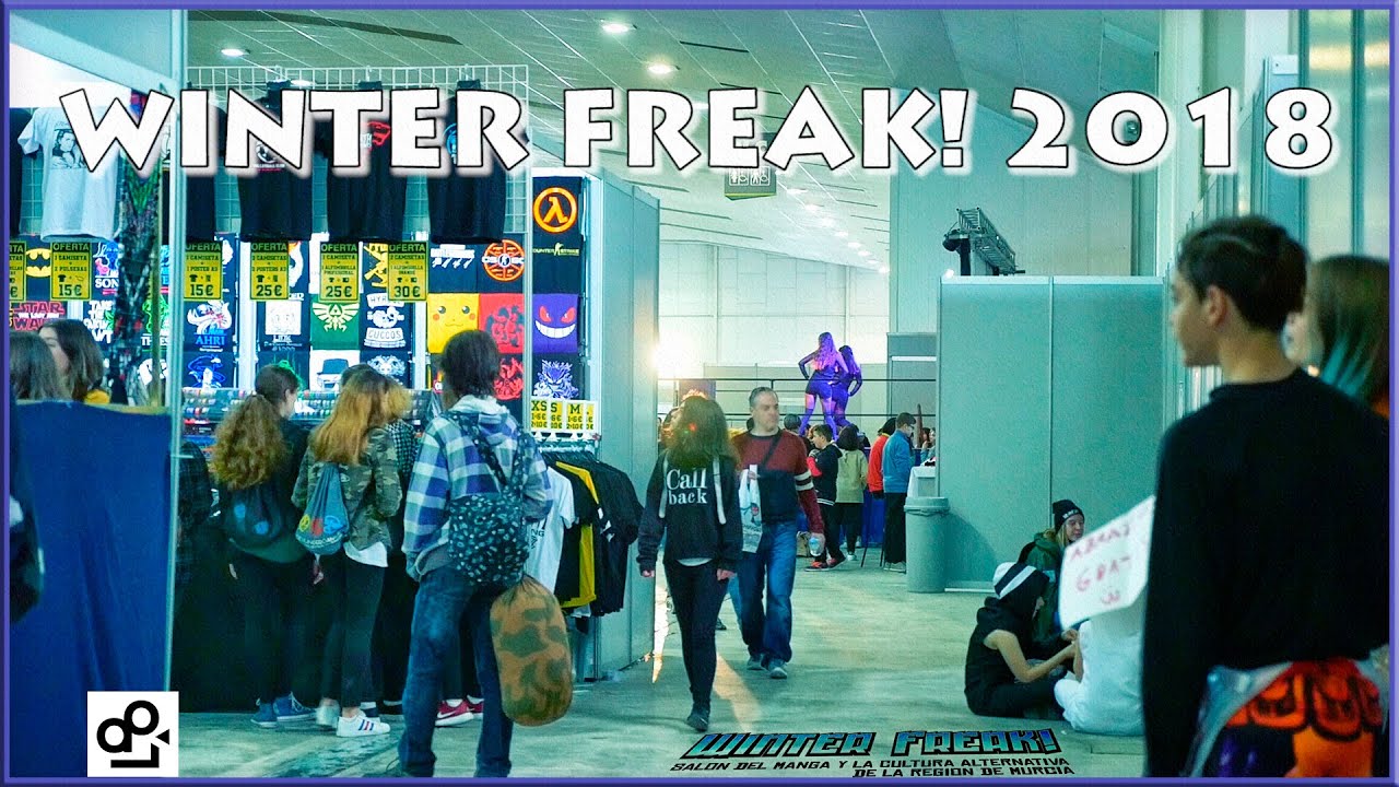 WINTER FREAK 2018 🎮 | Cosplay DANCE fanGAMES artist ALLEY STANDS | 👀