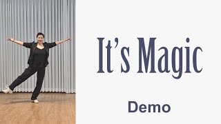 🎵 It's Magic Line Dance (Intermediate) Demo