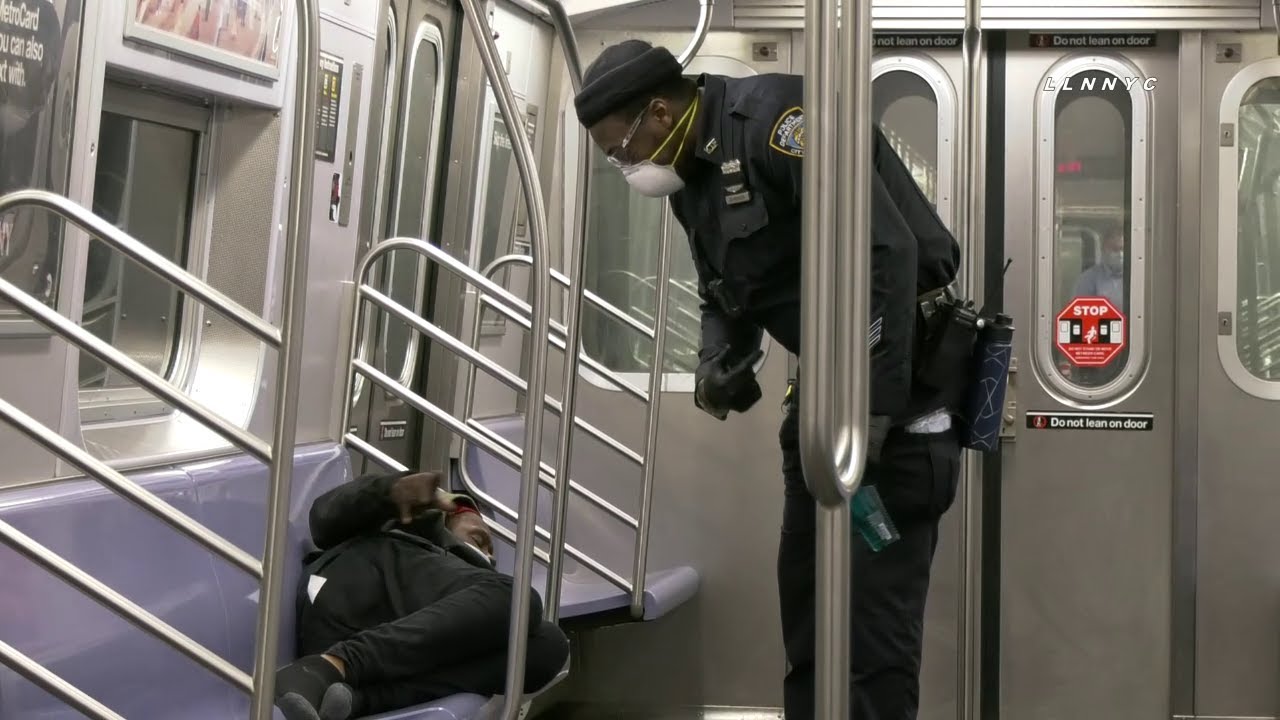 PREVIEW: Homeless Removed from Trains for Overnight Sanitizing