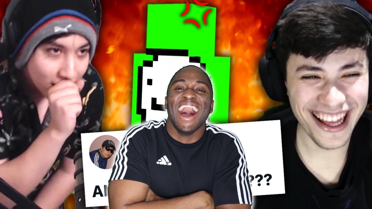 American Reacts To Quackity Roasts Dream