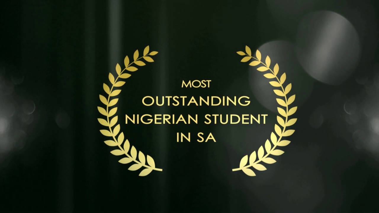 MOST OUTSTANDING NIGERIAN STUDENT AWARD. NIGERIA COMMUNITY EXCELLENCE