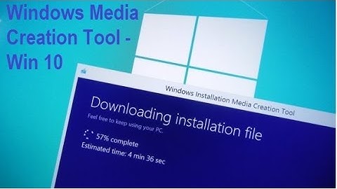 How to Download and Install Windows 10 using Windows Media Creation Tool