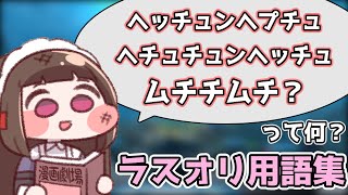 【ムチチムチ】ラストオリジン用語集【バ発】