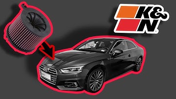 K&N AIR FILTER INSTALL ON AUDI A4/A5 B9 2.0 TDI – Quick DIY Guide!
