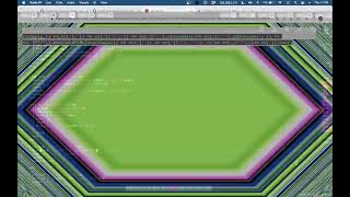 Sonic Pi Beat with Hydra Visuals #1