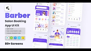 Barber - Salon Booking React Native CLI Ui Kit screenshot 4