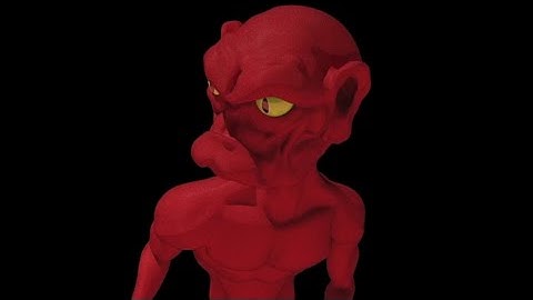 Modo acs test Character Animation Evil (3D)