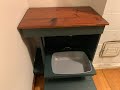 Making Cat Furniture: Litter Box Cabinet Design and Build
