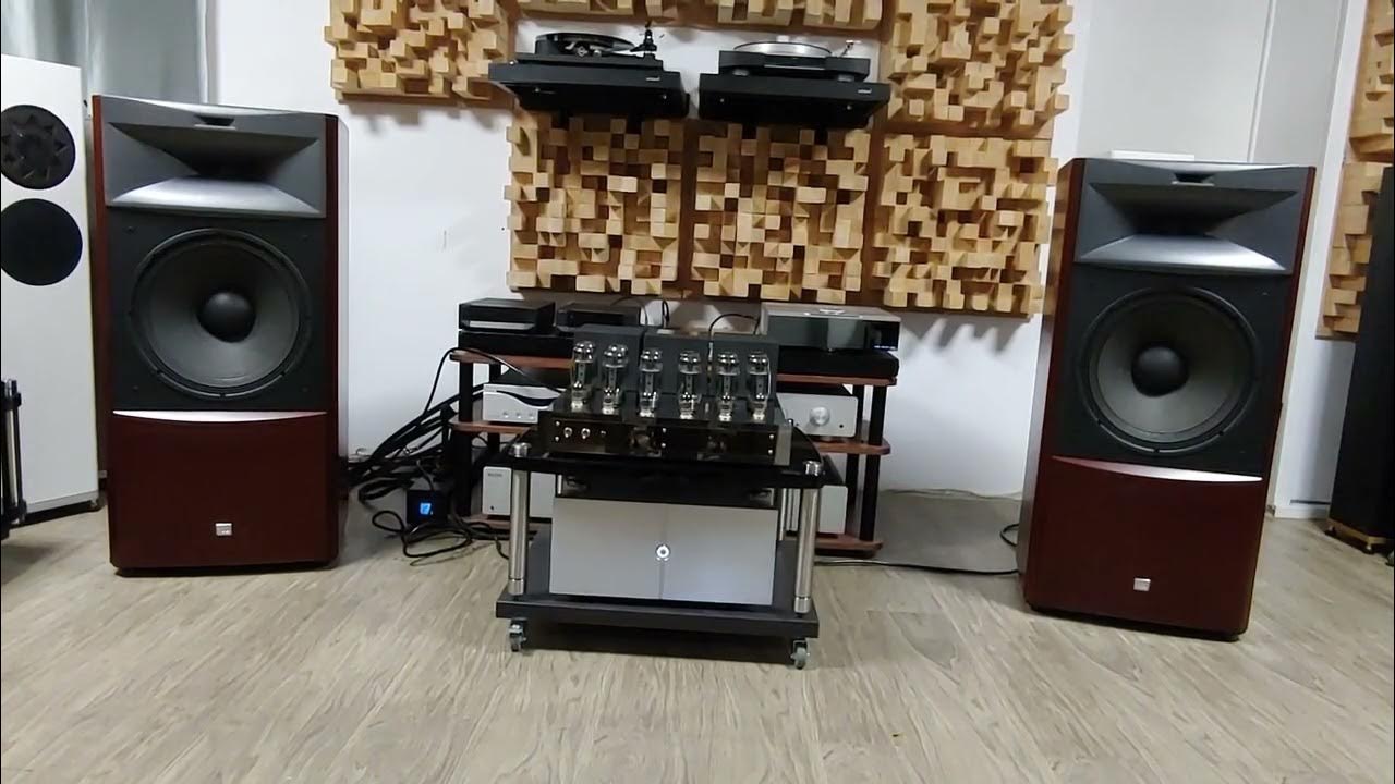 amps with JBL S4700 - YouTube
