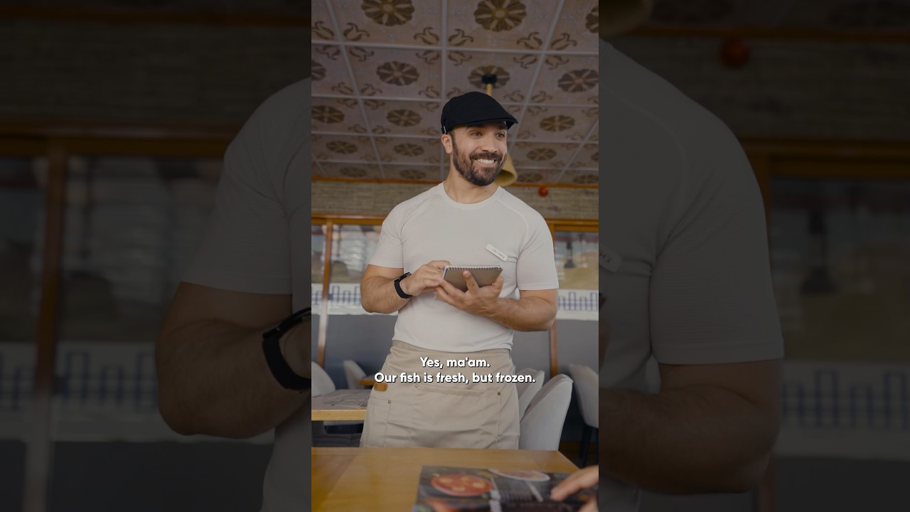 When The Waiter Explains Everything 🥘🤣