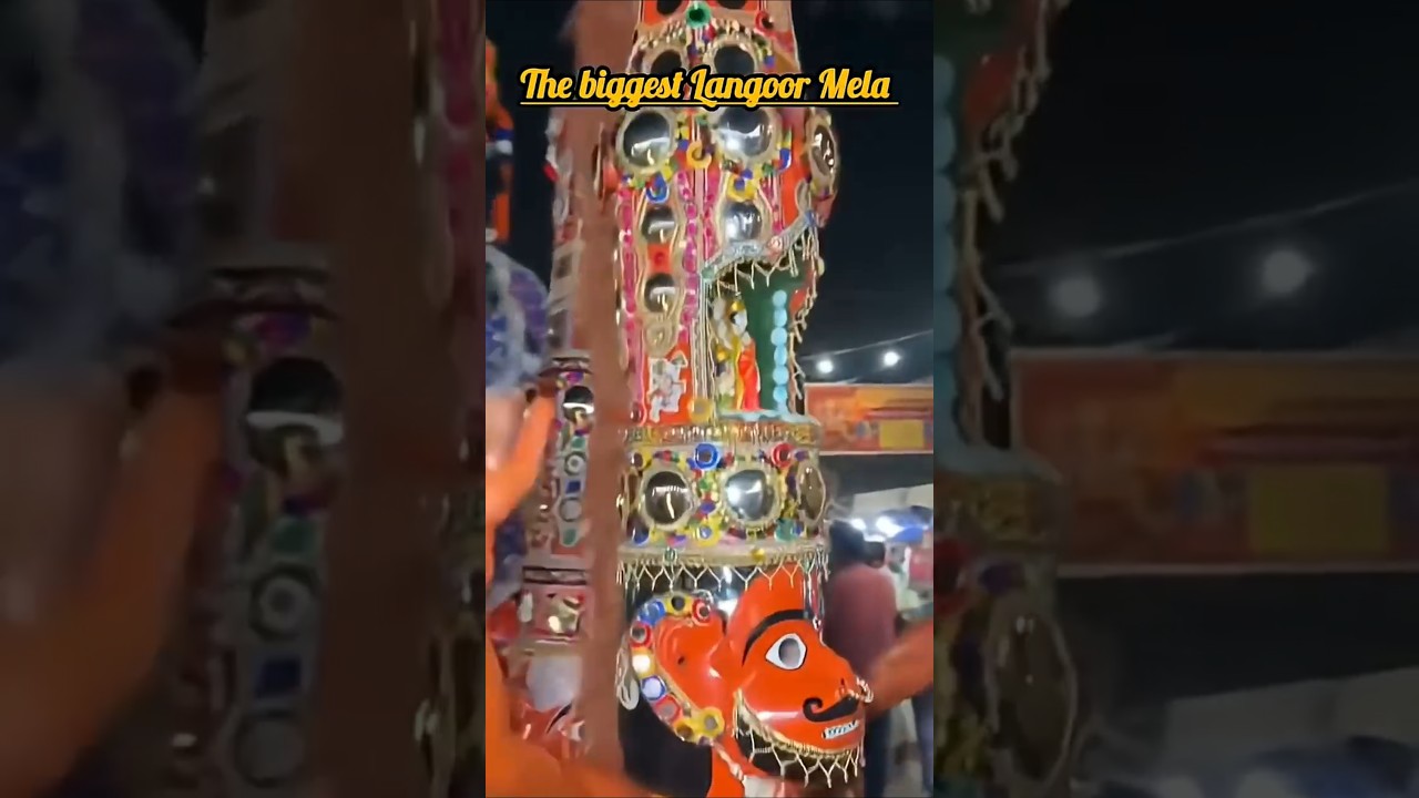 The biggest Langoor Mela  