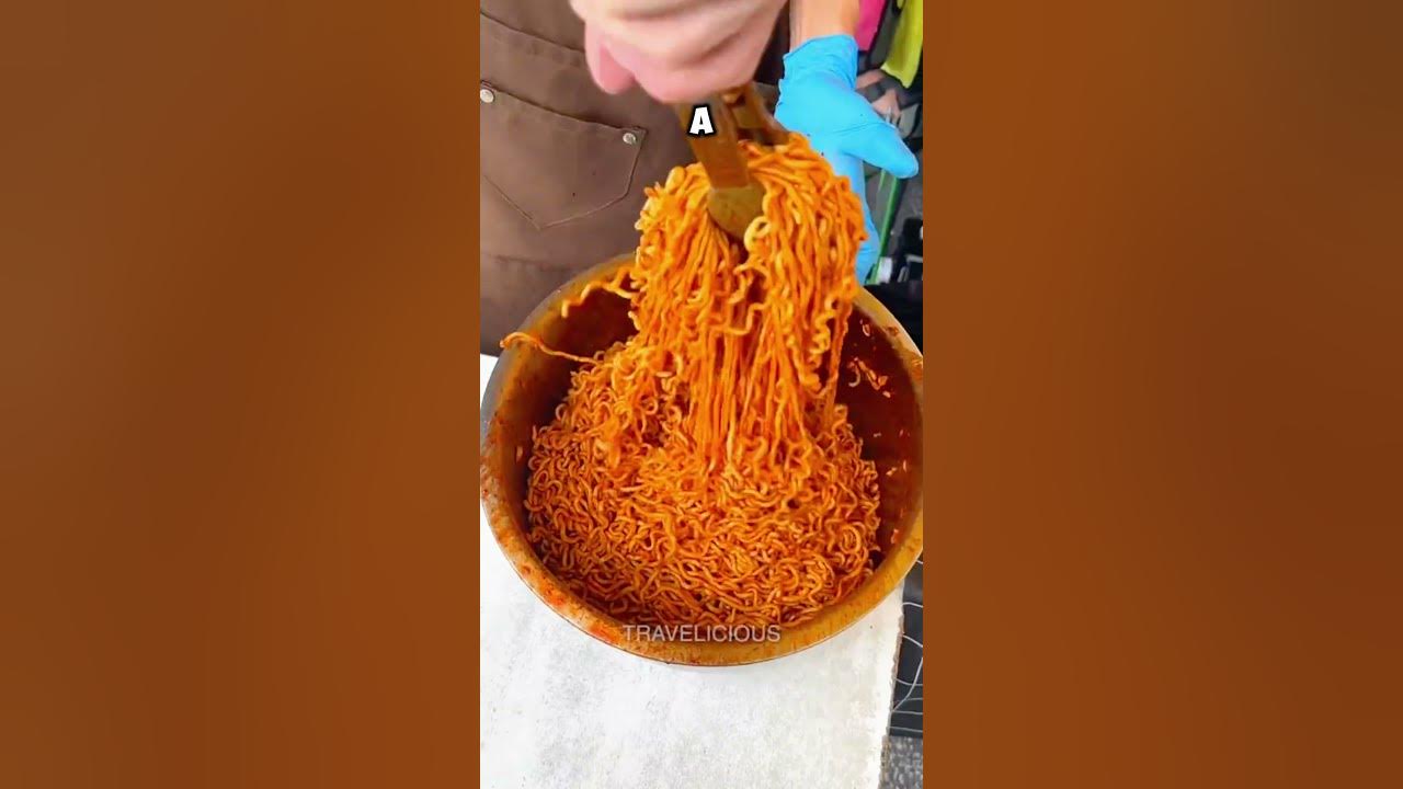 The SHOCKING Process to make the BEST Korean Street Noodles! YouTube The SHOCKING Process to make the BEST Korean Street Noodles! YouTube