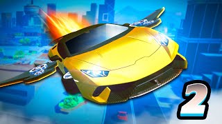 Ultimate Flying Car 2 Gameplay | A Path Full of Threats