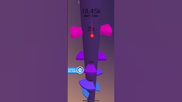 HOW TO BEAT THE HARDEST LEVEL IN HELIX JUMP!!! #shorts #helixjump #helixstackjump #subscribe