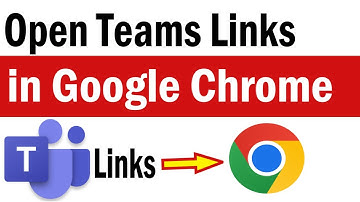 How To Open Teams Links in Chrome Instead of Edge | How To Open Teams Link in Chrome | Teams Link