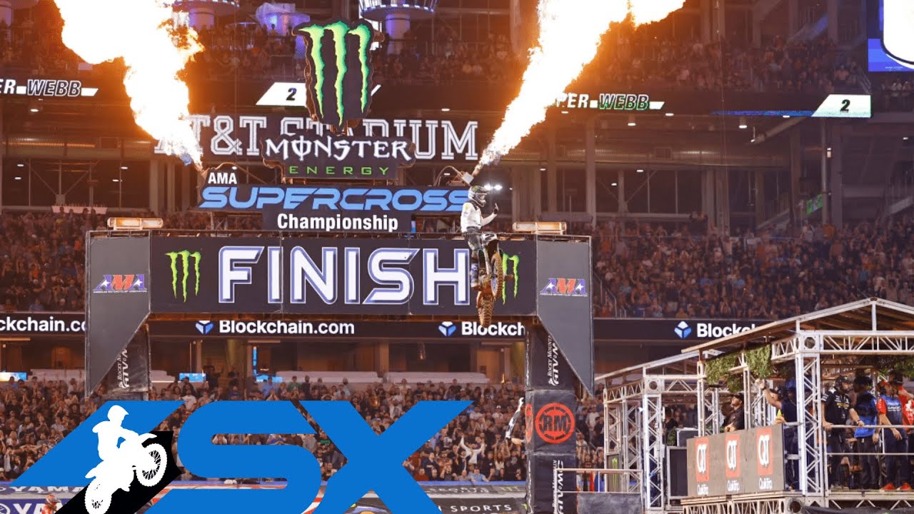 Supercross Round #15 450SX Highlights | Philadelphia, PA Lincoln Financial Field | Apr 27, 2024