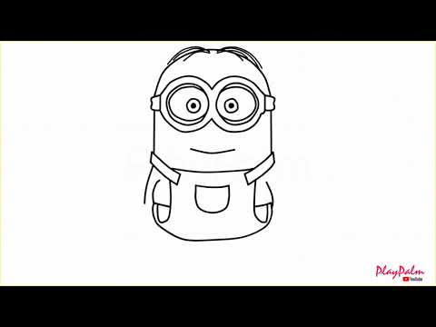 How to draw minions from Despicable me