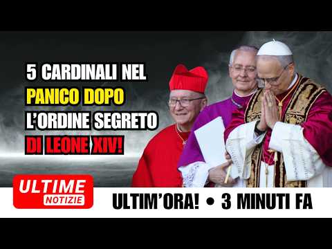 Video ALLARME: La prima decisione di Papa Leone XIV scuote il Vaticano — 5 cardinali cercano avvocati
