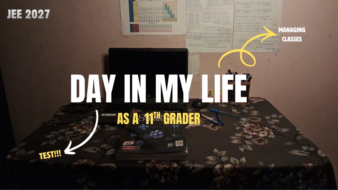 Day in a Life of JEE Aspirant || Study Vlog || JEE 2027