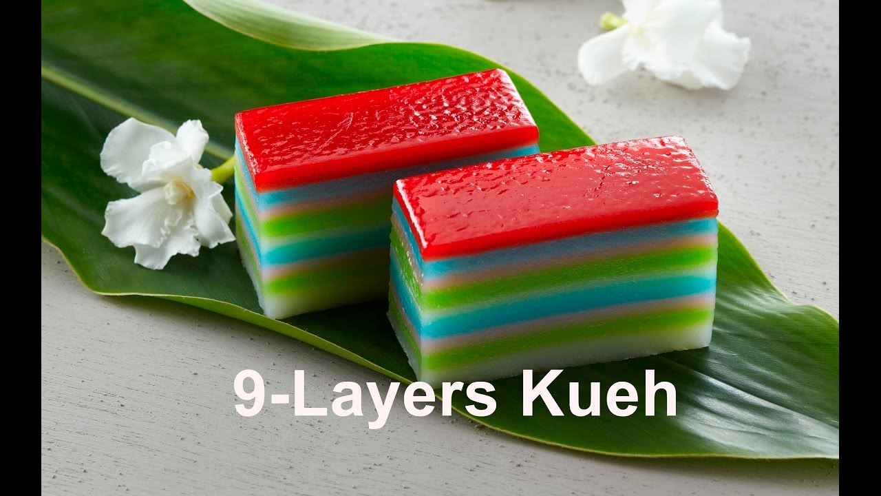 How to make traditional 9 Layers Kueh - YouTube