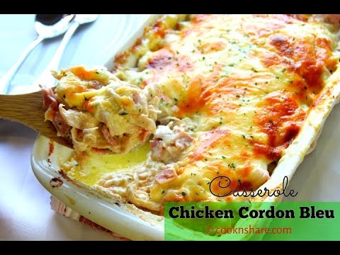 Chicken Cordon Bleu Casserole