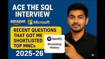 Spotify SQL Problem Solved ✅ | Perfect for Data Analyst Interviews @DevVijayChauhan #sql #leetcode
