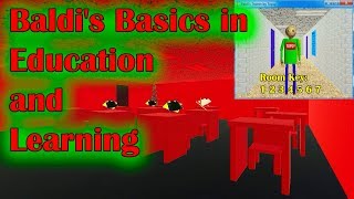 Baldi's Basics in Education and Learning Прохождение школьного хоррора