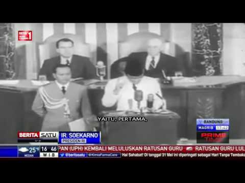 Pidato Soekarno di Kongres AS Terkait Pancasila