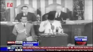 Pidato Soekarno di Kongres AS Terkait Pancasila