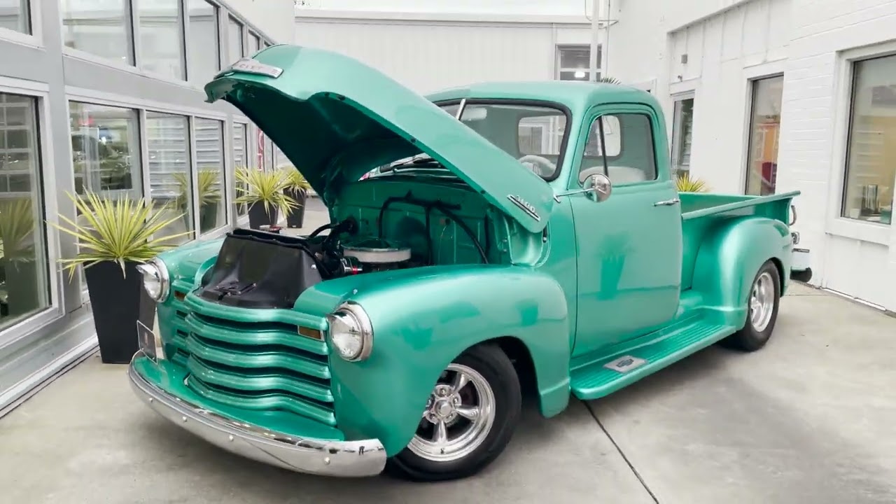 1953 Chevrolet 3100 Pickup Custom - YouTube