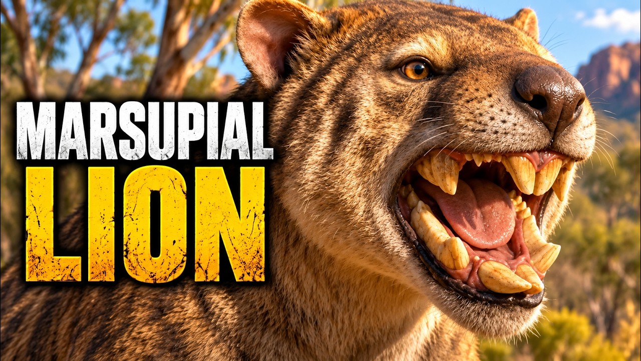 Thylacoleo: Australia's Most Terrifying Prehistoric Predator - YouTube