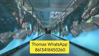 Indoor P3.91 led screen in aging test in workshop