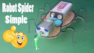 How to Make a Simple Robot Spider at Home