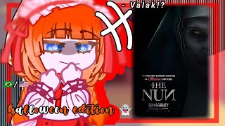 •|Anabelle and Chucky react to The Nun 2|• // Gacha Life 2 //🇧🇷/🇺🇸