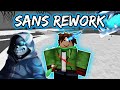 SANS REWORK!!! OP SKILL | SoulShatters ( Roblox )