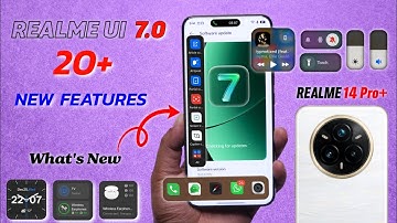 20+ new features realme ui 7.0 update in realme 14 pro plus 🔥