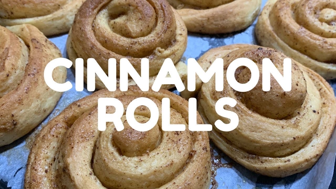 Baking Home Made Cinnamon Rolls - YouTube