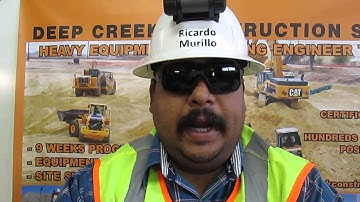 Heavy Equipment Operator Ricardo Murillo Video Resume