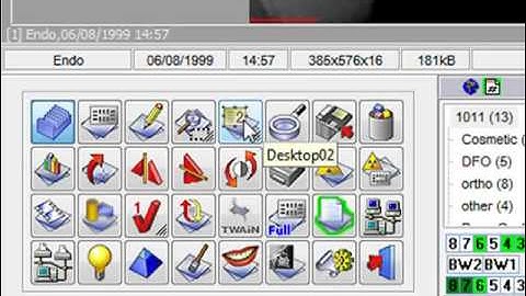 Getting started 1 Mediadent screen