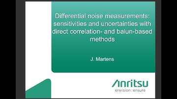 Differential noise: sensitivities and uncert. with direct correlation- and balun-based methods