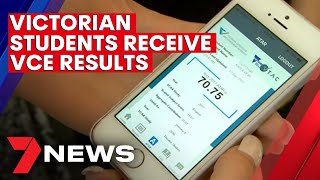 Victorian Year 12's receive VCE results | 7NEWS
