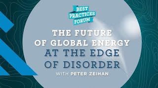 The Future Of Global Energy At The Edge Of Disorder