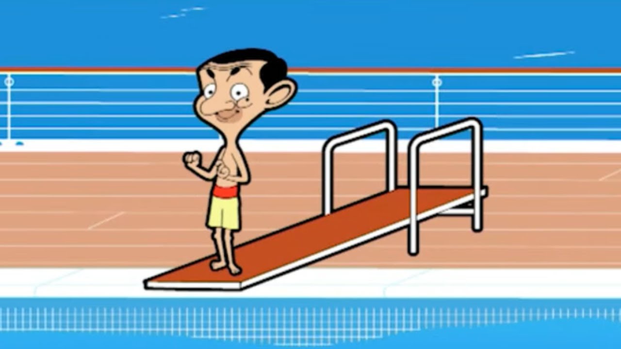 ⁣The Diving Board | Mr. Bean | Cartoons for Kids | WildBrain Kids