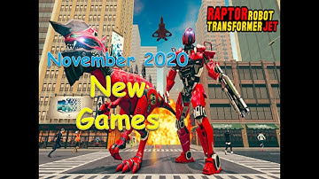 Raptor Robot Games Drone Robot Car Games   New Raptor Robot Gameplay Android,iOS