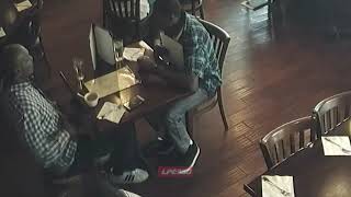 Wallet thief caught on camera
