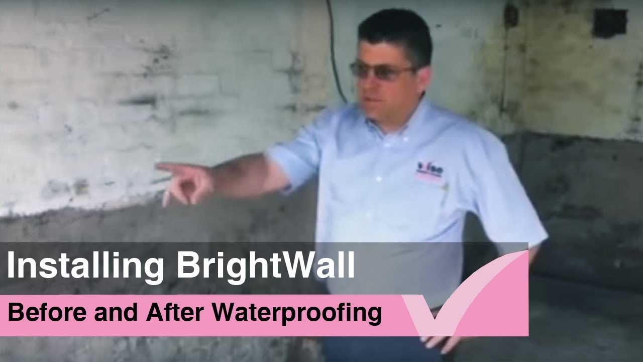 How to: Waterproofing basement walls - YouTube