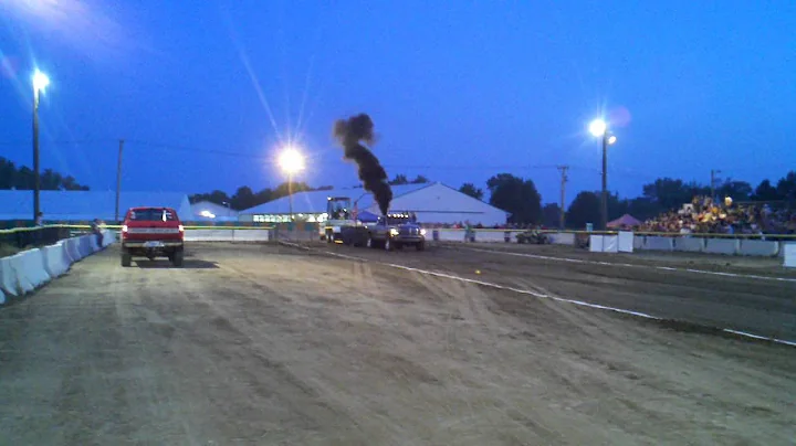 Corey Hull greenfield truck pull